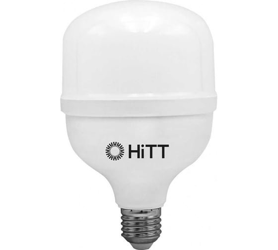 Высокомощная светодиодная лампа HiTT 55Вт, 4800 Лм, 4000К, цоколь Е27, IC драйвер, колба цилиндр, Hi 7010021