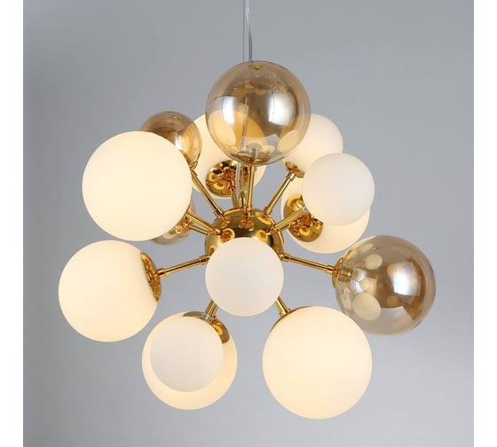 Подвесной светильник Lumina Deco Galaksida LDP 2434632 GD+TEA