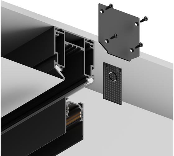 Шинопровод под натяжной потолок Hesby Lighting ElDeko HSBL_0072_1