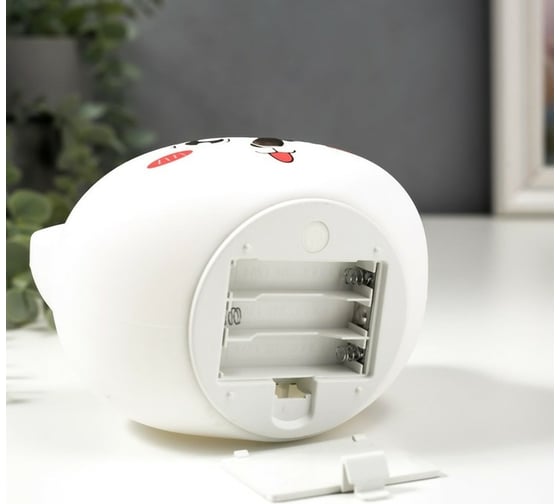 Ночник "Котенок" RISALUX LED от батареек 3хААА 11х7,5х10 см 5478570