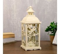 Ночник "Фонарь и природа" RISALUX LED белый 13,5х13,5х39 см. 4304053