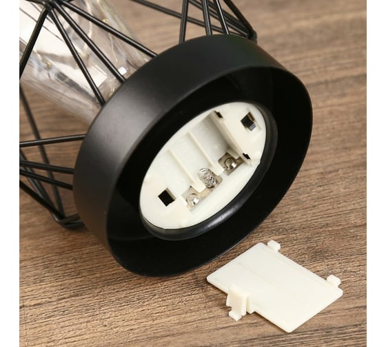 Ночник "Ночь" RISALUX LED черный 14х14х18 см. 4327301