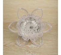 Ночник пластик "Цветочек" RISALUX 8х8х7,5 см 2301275