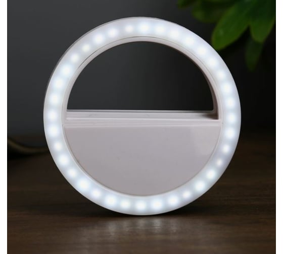 Ночник "Прищепка" RISALUX LED 0,8 Вт белый 8х3х8 см. 4301213