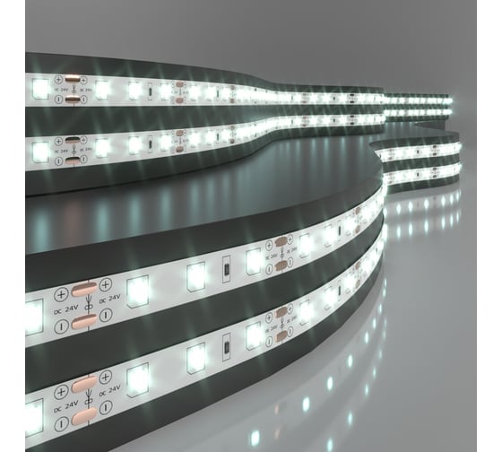 Светодиодная лента Elektrostandard 2835 24V 60Led 4.8W IP20 6500K холодный белый a052955