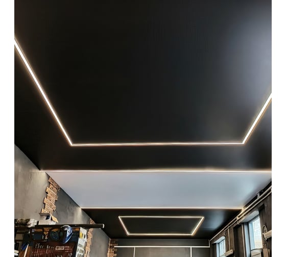 Светодиодная лента Elektrostandard 5050 24V 60Led 14,4W IP20 Black 3300K тёплый белый a053682