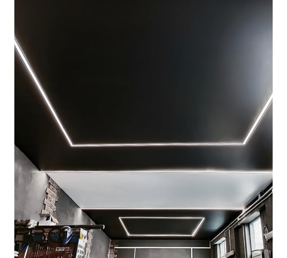Светодиодная лента Elektrostandard 5050 24V 60Led 14,4W IP20 Black 6500K холодный белый a053684