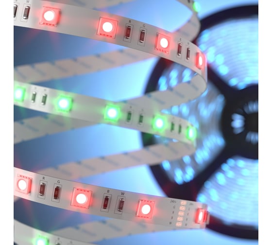 Светодиодная лента Elektrostandard 5050 24V 60Led 14,4W IP20 мульти RGB a052977