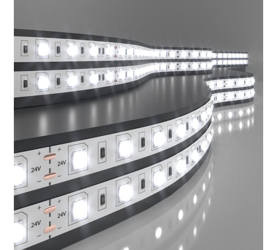 Светодиодная лента Elektrostandard 5050 24V 60Led 14,4W IP20 4200K дневной белый 5 м a052966