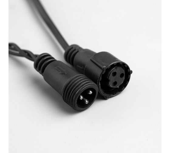 Гирлянда-нить Luazon SPEC, IP44, УМС, 10 м, Н.Т. 3W LED-100-220V, мерцание, белый 3584088