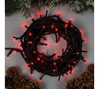 Гирлянда-нить Luazon SPEC, IP44, УМС, 10 м, Н.Т. 3W LED-100-220V, красный 187246