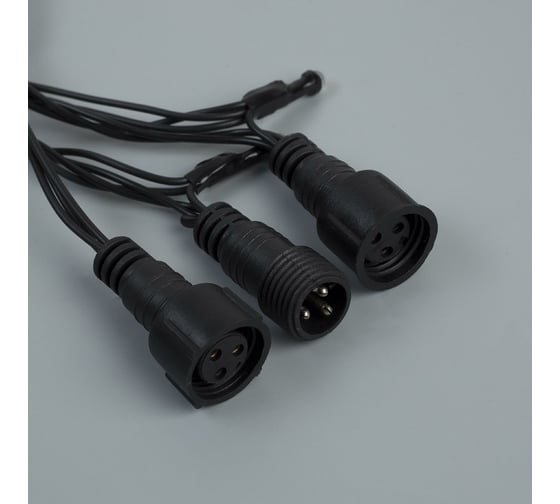 Гирлянда-нить Luazon SPEC, IP44, УМС, 10 м, Н.Т. 3W LED-100-220V, красный 187246