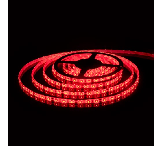 Светодиодная лента Elektrostandard 5050 24V 60Led 14.4W IP20 красный a052973