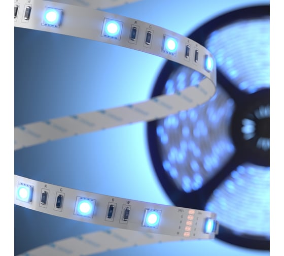 Светодиодная лента Elektrostandard 5050 24V 60Led 14.4W IP20 синий a052975