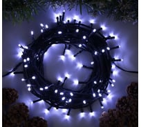 Гирлянда-нить Luazon SPEC, IP44, 10 м, Н.Т. УМС-2W, LED-100-24В, без БП, 8 режимов, белый 5167145