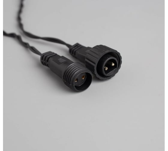 Гирлянда-нить Luazon SPEC, IP44, 10 м, Н.Т. УМС-2W, LED-100-24В, без БП, 8 режимов, белый 5167145
