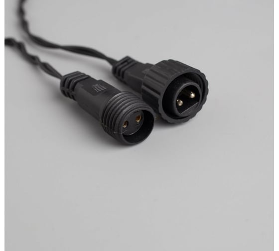 Гирлянда-нить Luazon SPEC, IP44, 10 м, Н.Т. УМС-2W, LED-100-24В, без БП, 8 режимов, фиолетовый 5167148