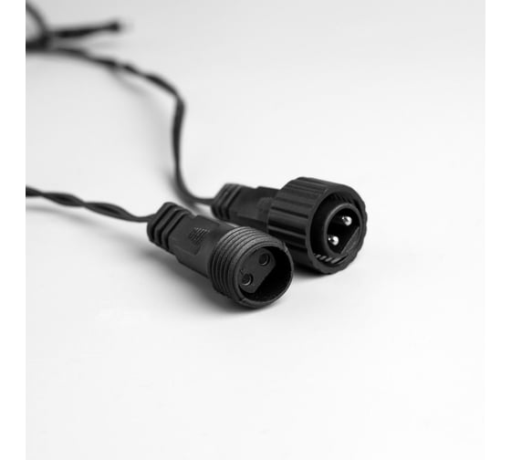 Гирлянда-нить Luazon SPEC, IP44, 10 м, Н.Т. УМС-2W, LED-100-24В, без БП, фиксинг, зеленый 5167170