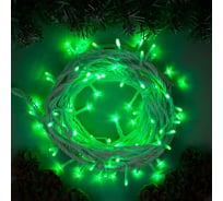 Гирлянда-нить Luazon SPEC, IP44, УМС, 10 м, Н.Б. 3W LED-100-220V, зеленый 1080035