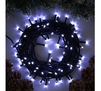 Гирлянда-нить Luazon SPEC, IP44, 10 м, Н.Т. УМС-2W, LED-100-24В, без БП, фиксинг, белый 5167166