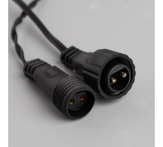 Гирлянда-нить Luazon SPEC, IP44, 10 м, Н.Т. УМС-2W, LED-100-24В, без БП, фиксинг, мульти 5167165