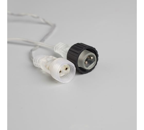 Гирлянда-нить Luazon SPEC, IP44, 10 м, Н.С. УМС-2W, LED-100-24В, без БП, фиксинг, зеленый 5167185