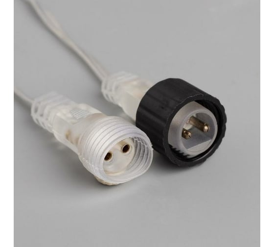 Гирлянда-нить Luazon SPEC, IP44, 10 м, Н.С. УМС-2W, LED-100-24В, без БП, фиксинг, синий 5167183