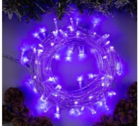 Гирлянда-нить Luazon SPEC, IP44, 10 м, Н.С. УМС-2W, LED-100-24В, без БП, 8 режимов, фиолетовый 5167162