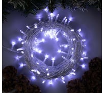 Гирлянда-нить Luazon SPEC, IP44, 10 м, Н.С. УМС-2W, LED-100-24В, без БП, 8 режимов, белый 5167159