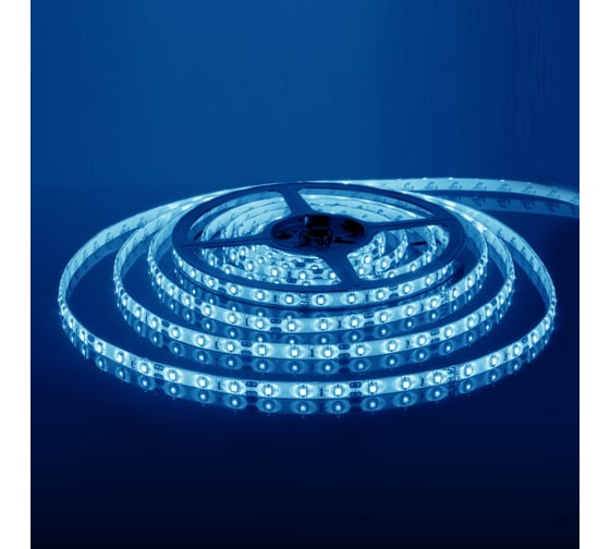 Светодиодная лента Elektrostandard 5050 24V 60Led 14,4W IP65 синий a052976