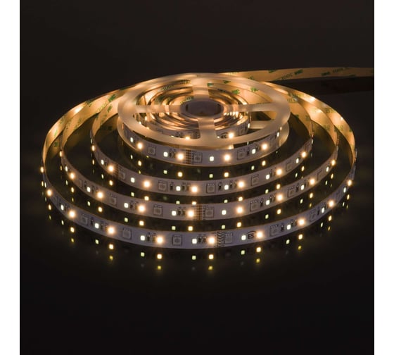 Светодиодная лента Elektrostandard 5050+2835+2835 90Led 16W IP20 RGBWW 3300/6500 теплый белый/холодный белый a053707