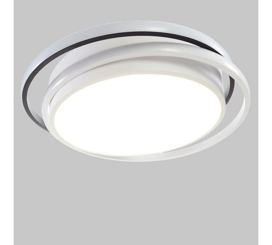 Люстра BayerLux "Альберо" LED 94Вт 3 режима 3000-6000К белый 50х50х6 см 4494670