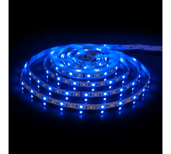 Светодиодная лента Elektrostandard 60Led 14.4W IP20 RGB 4200K дневной белый (5050+5050 24V 60Led 14,4W IP20 RGBW) a053729
