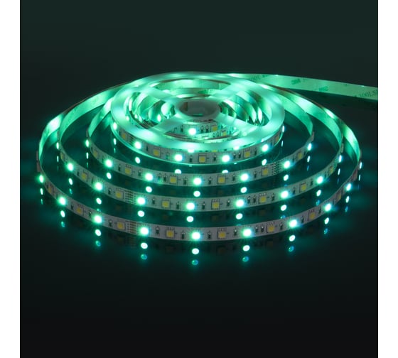 Светодиодная лента Elektrostandard 60Led 14,4W IP20 RGB 6500K холодный белый (5050+5050 24V 60Led 14,4W IP20 RGBW) a053731