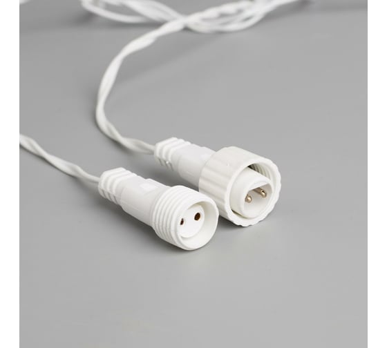 Гирлянда-нить Luazon SPEC, IP44, 10 м, Н.Б. УМС-2W, LED-100-24В, без БП, 8 режимов, фиолетовый 5167155