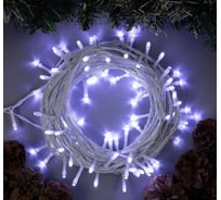 Гирлянда-нить Luazon SPEC, IP44, 10 м, Н.Б. УМС-2W, LED-100-24В, без БП, 8 режимов, белый 5167152