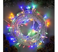 Гирлянда-нить Luazon SPEC, IP44, 10 м, Н.Б. УМС-2W, LED-100-24В, без БП, 8 режимов, мультиколор 5167151
