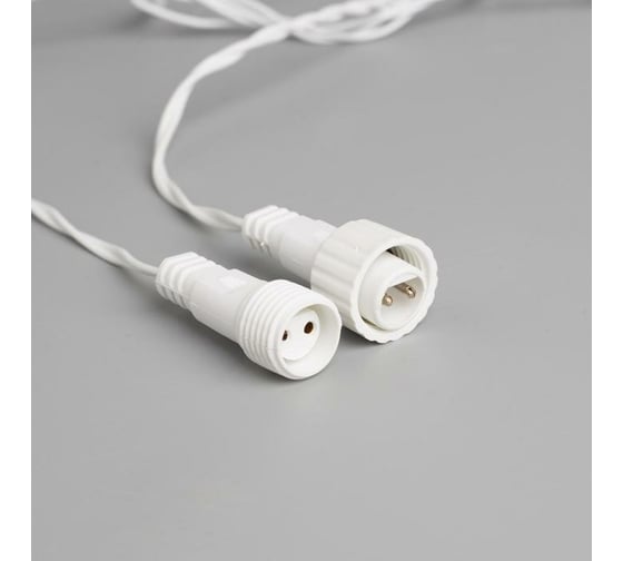 Гирлянда-нить Luazon SPEC, IP44, 10 м, Н.Б. УМС-2W, LED-100-24В, без БП, 8 режимов, мультиколор 5167151