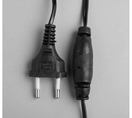 Гирлянда-нить Luazon DCR, IP44, шарики большие d 2.5 см, 10 м, Н.Т. LED-100-220V, мигание, мультиколор 185539