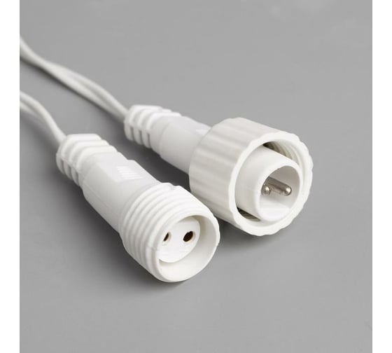 Гирлянда-нить Luazon SPEC, IP44, 10 м, Н.Б. УМС-2W, LED-100-24В, без БП, 8 режимов, зеленый 5167156