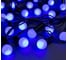 Гирлянда-нить Luazon DCR, IP44, шарики d 1.5 см, 20 м, Н.Т. LED-200, 8 режимов, синий 705953 1