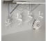 Гирлянда-нить Luazon DCR, 2 м, снежинка матовая 16х16 см, IP20, Н.С, LED-36-220V, синий 5148898 2