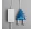 Гирлянда-нить Luazon DCR, 2 м, снежинка матовая 16х16 см, IP20, Н.С, LED-36-220V, синий 5148898 5