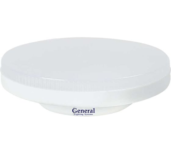 Светодиодная лампа General Lighting Systems 12Вт, цоколь GX53, 230В, GLDEN-GX53-12-230-GX53-Green, зеленый свет 685001