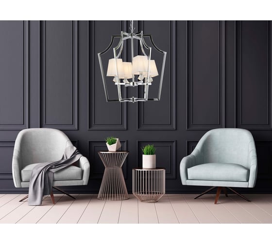 Подвесной светильник Lumina Deco Montero LDP 1249-4 CHR+WT