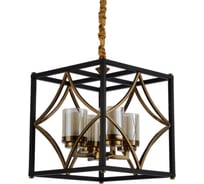 Подвесной светильник Lumina Deco Quadrato LDP 1223-4 BK+MD