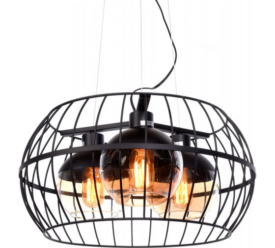 Подвесной светильник Lumina Deco Optis LDP 11765-3 BK
