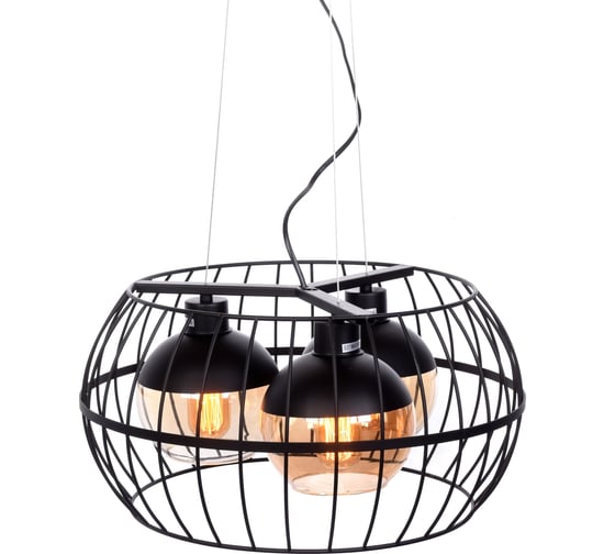 Подвесной светильник Lumina Deco Optis LDP 11765-3 BK