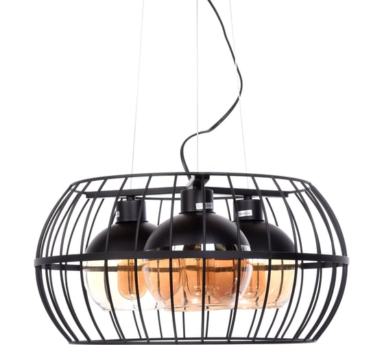 Подвесной светильник Lumina Deco Optis LDP 11765-3 BK