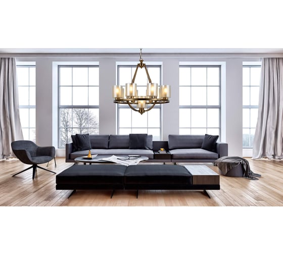 Подвесной светильник Lumina Deco Santini LDP 1220-9 MD